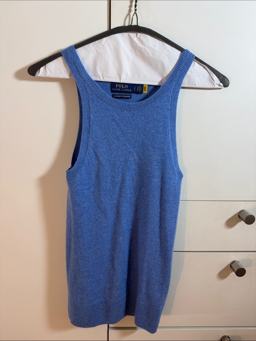 Polo by Ralph Lauren Periwinkle Knit Tank Top